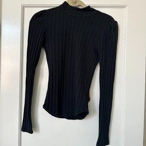 FREE PEOPLE | Turtle Neck w/ Scarf Tie | Sz. XS